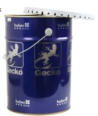 0.32-0.42mm Bouteille de peinture ronde de 5 gallons avec couvercle à fleurs