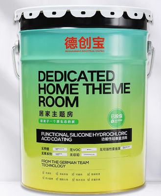Seau de peinture en acier de 5 gallons avec revêtements intérieurs pour le stockage des peintures en latex