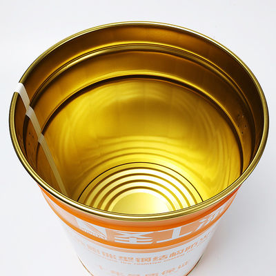Bottes métalliques en acier de 5 gallons pour le stockage de revêtements chimiques ignifuges