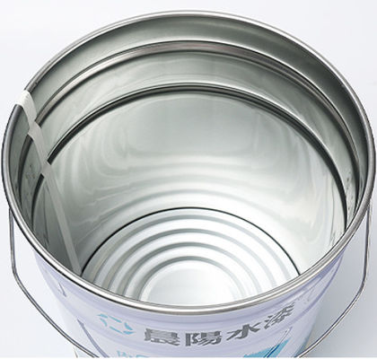 27-30 Ga 5 gallons bouteille en acier à tête ouverte avec inhibiteur de rouille clair
