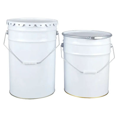 5 à 25 litres de seau d'encre métallique en acier inoxydable
