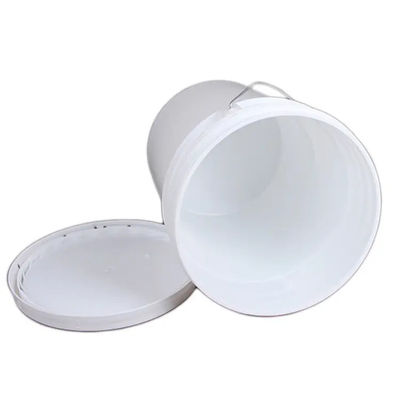 Bouteille d'huile de lubrifiant de 4 gallons Bouteilles en plastique à tête ouverte ronde pour le stockage du produit de scellage