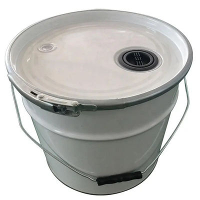 Classe alimentaire Bouteille en métal rond en acier à tête ouverte avec couvercle pour chien Snack Cat Food Storage