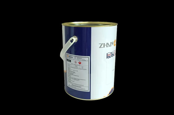1 gallon de peinture à l'huile ronde Des boîtes d'étain en fer avec une poignée en plastique