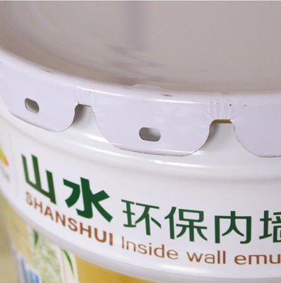 Peinture pour excavateur à grande capacité Seau galvanisé Manche ergonomique personnalisable