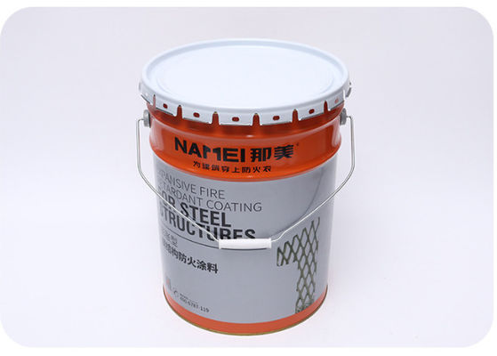 Bouteille de peinture en acier de 5 gallons pour le stockage de revêtements solides