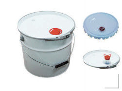 25 litres de cuves métalliques sûres pour les aliments avec capuchons à vis pour le stockage des huiles de palme