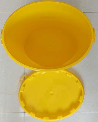 Containers en bouteilles en plastique de 20 L Ovale pour le stockage de peinture avec certificat ISO