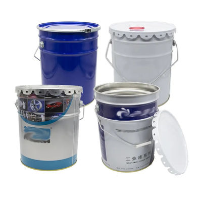 Produits en poudre 5 gallons acier bouteille levier verrouillage anneau couvercle et poignée