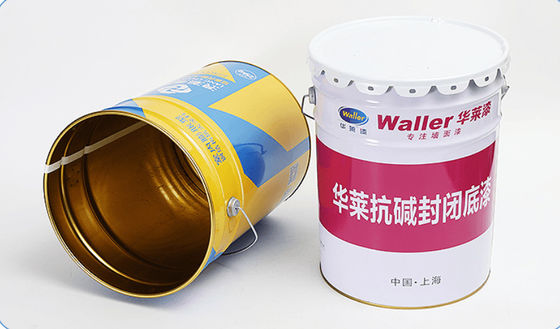 Résistant à la corrosion bouteille de graisse ronde pour le stockage de graisse 5 gallons