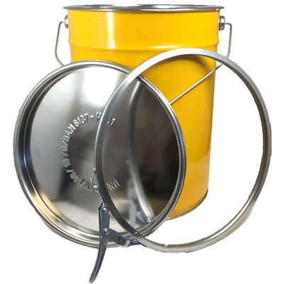20 litres de seaux métalliques à tête ouverte pour l'emballage de l'asphalte