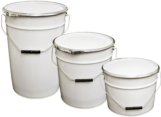 Bouteille de solvant industriel en polypropylène blanc à haute résistance à la température
