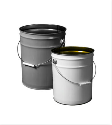 Bouteille de solvant à revêtement phénolique en or blanc personnalisé avec impression
